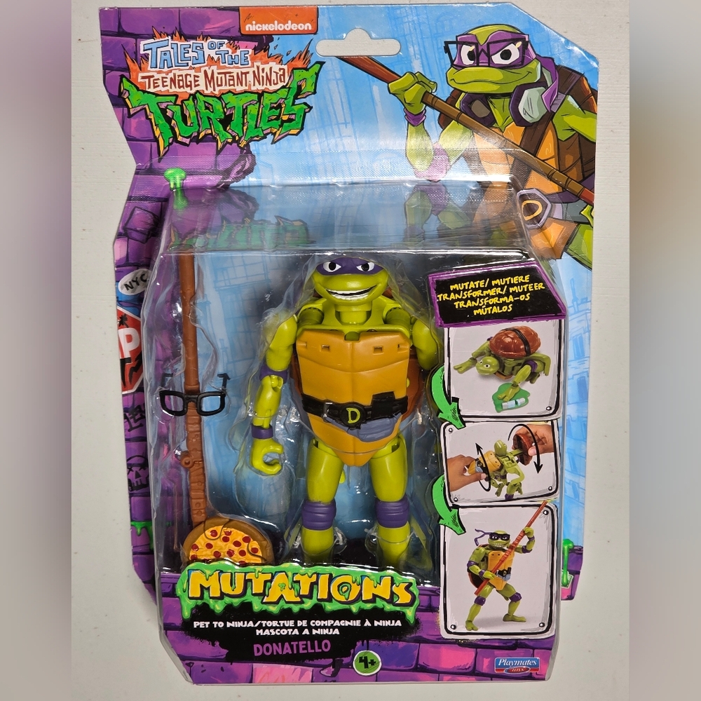Tales Of The Teenage Mutant Ninja Turtles Mutations Donatello Figure